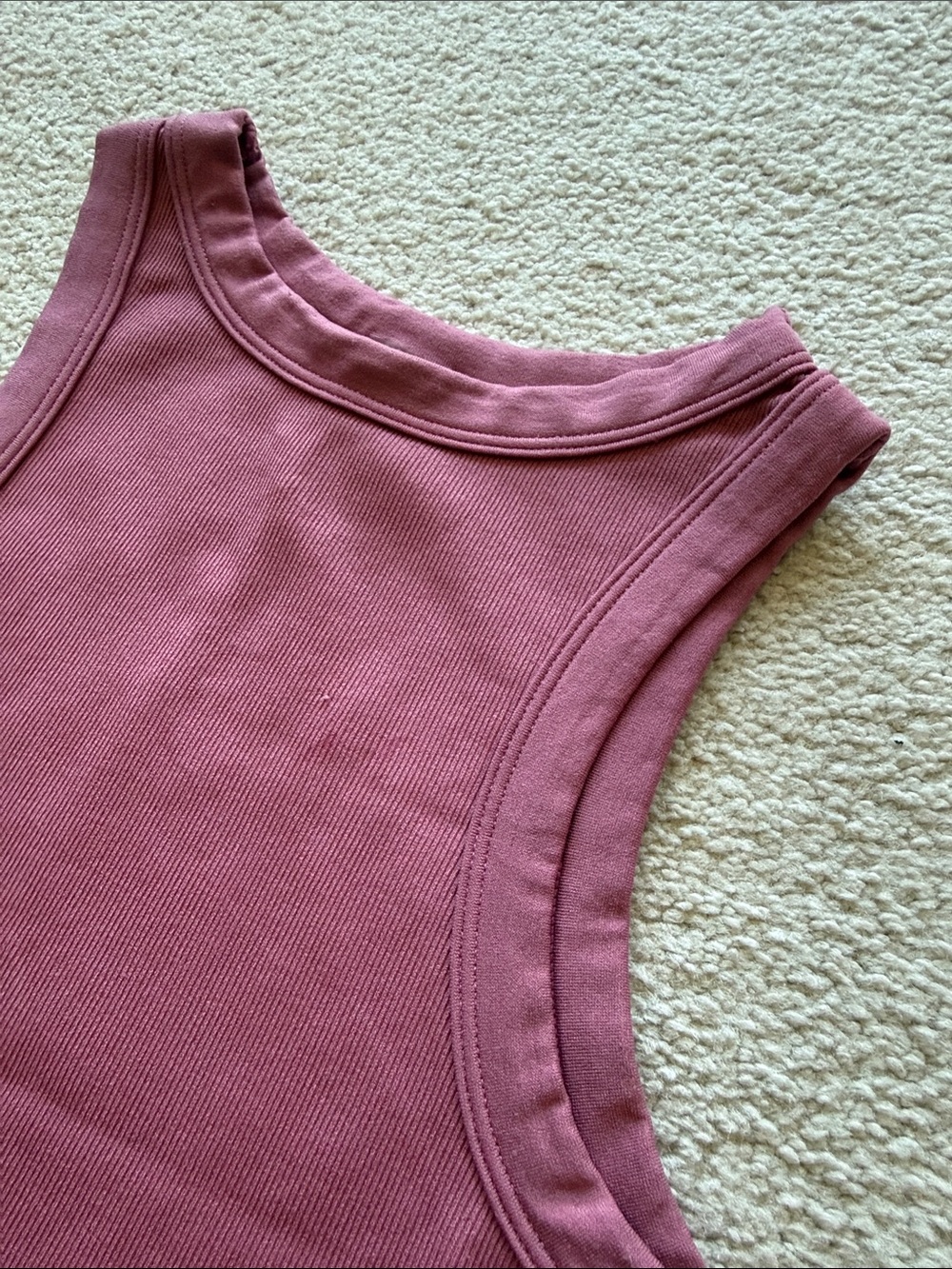 Mauve pink crop top - Picture 2 of 2